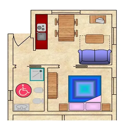 Chalet Presanella Temu Room photo
